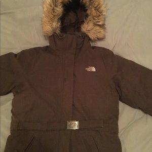 Brown Northface Coat in Great condition